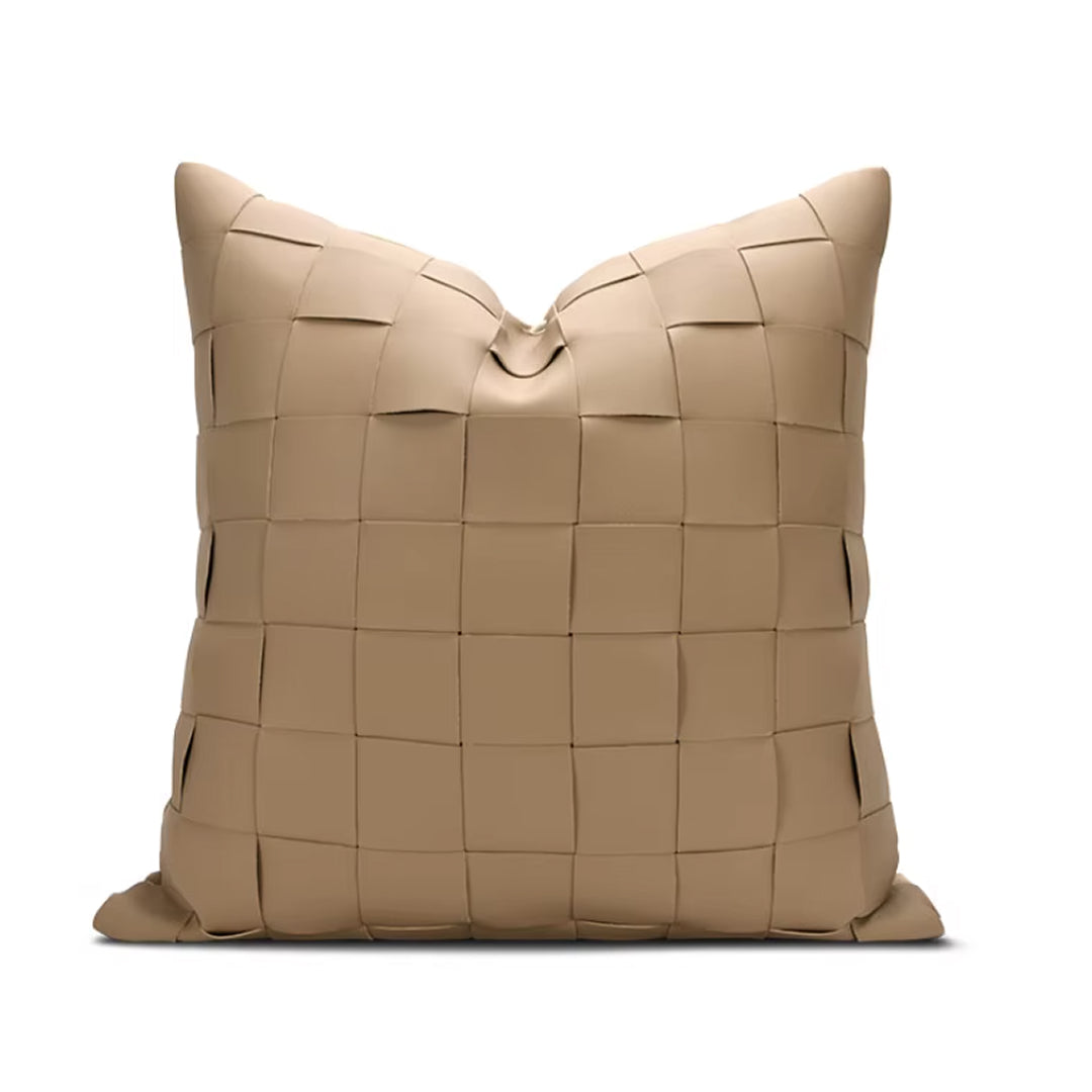 Leather cushion