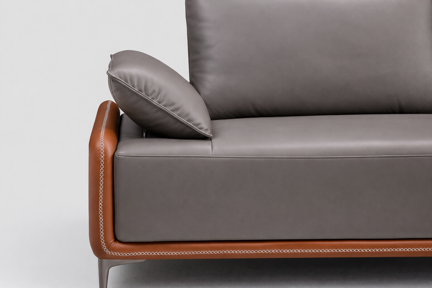 Aurelio Leather Sofa