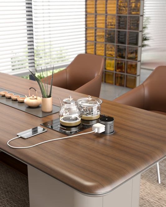 Loch Gowrie negotiation table