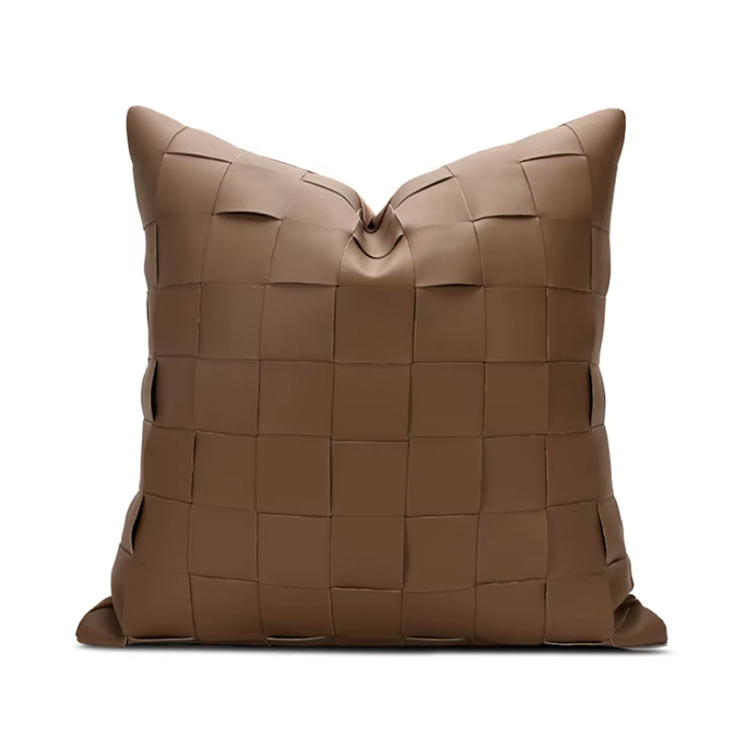 Leather cushion