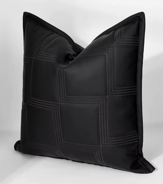 Black cushion